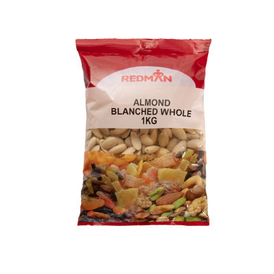 BLANCHED WHOLE ALMOND NUT 1KG