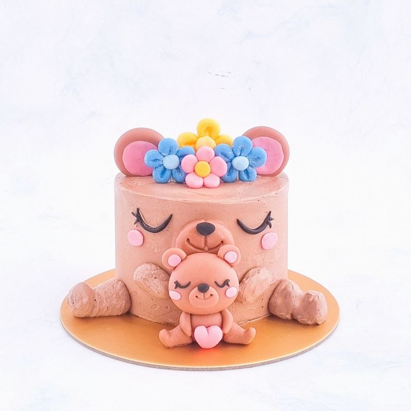 Baby Animal Cake Mother's Day Special: Mama Bear For Kids (7 Y.O. & Above) + Adult (2 pax) image number 0