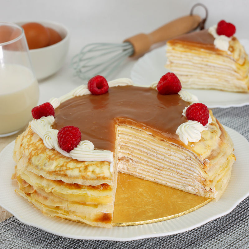 Mother's Day Special - Vanilla Caramel Mille Crepe