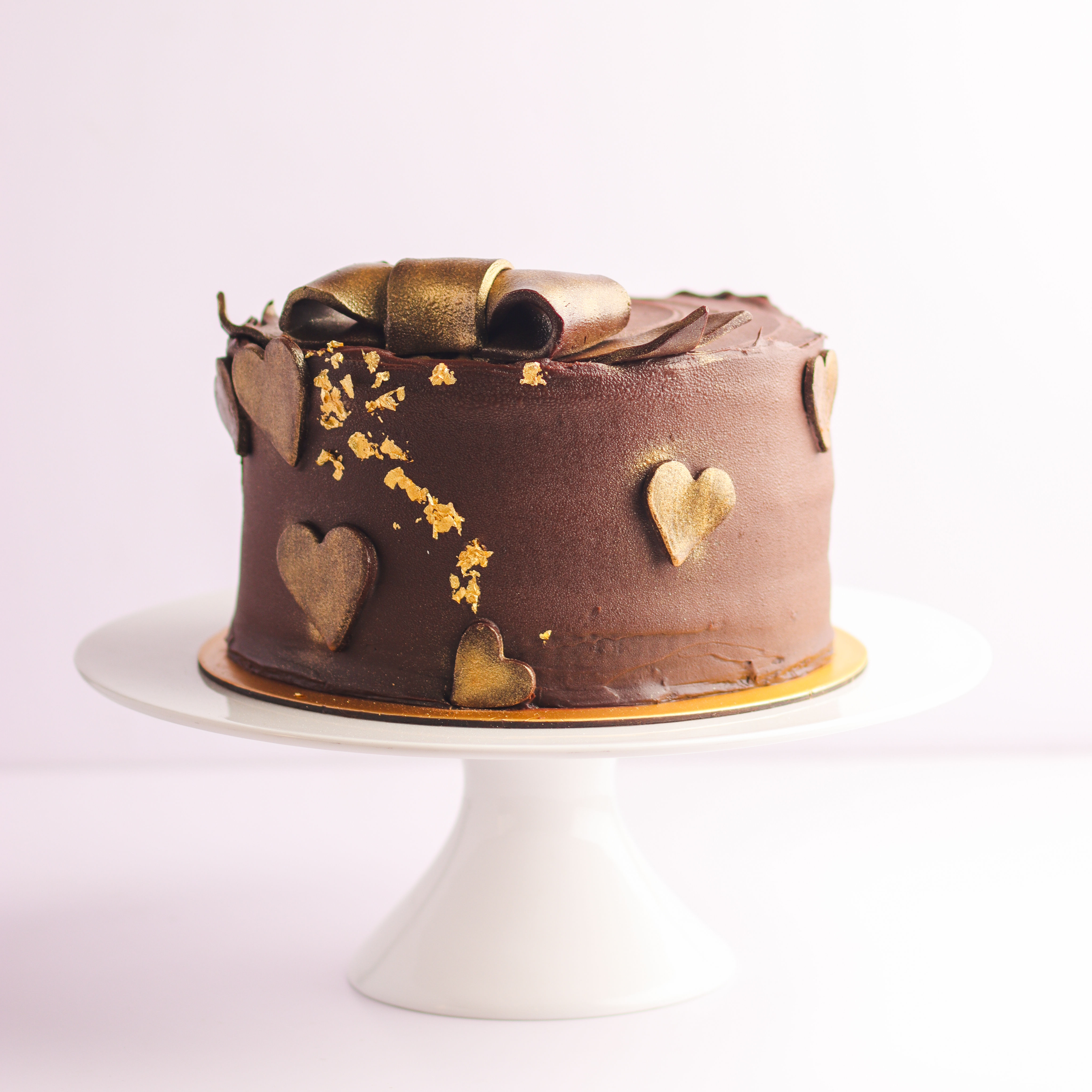 Dark Chocolate & Hazelnut Quinoa Cake 1 kg - Baked.Darzee by Food Darzee