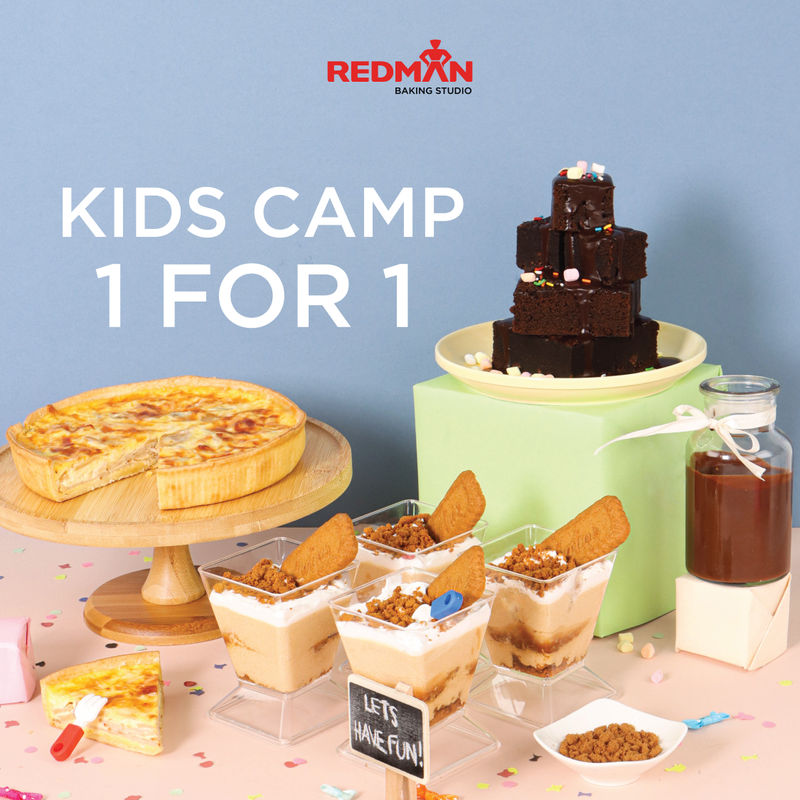 School Holiday Kids Camp Combo (1 for 1): Quiche, Brownie, Dessert Cups