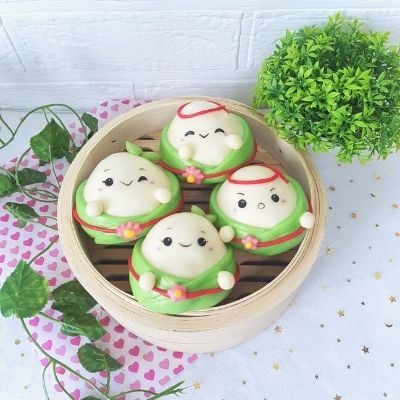 220514 Dragon Boat Festival 端午节 Rice Dumpling Characters Steamed Buns image number 2
