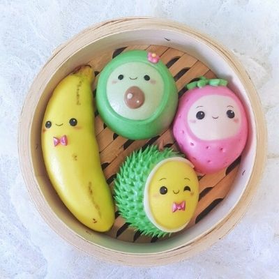 220609 Fruity Characters Steamed Buns (International Fruit Day Theme) image number 0