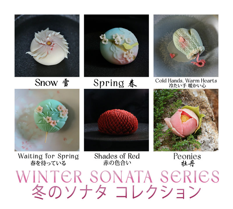 Wagashi Nerikiri Masterclass - Winter Sonata Series  冬のソナタ コレクション