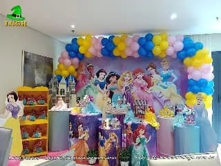 Decoração de aniversário Princesas Disney