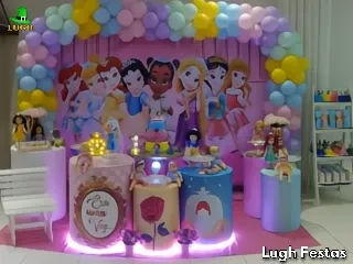 Decoração de Festa Princesas Baby Disney no Rio de Janeiro | Lugh Festas