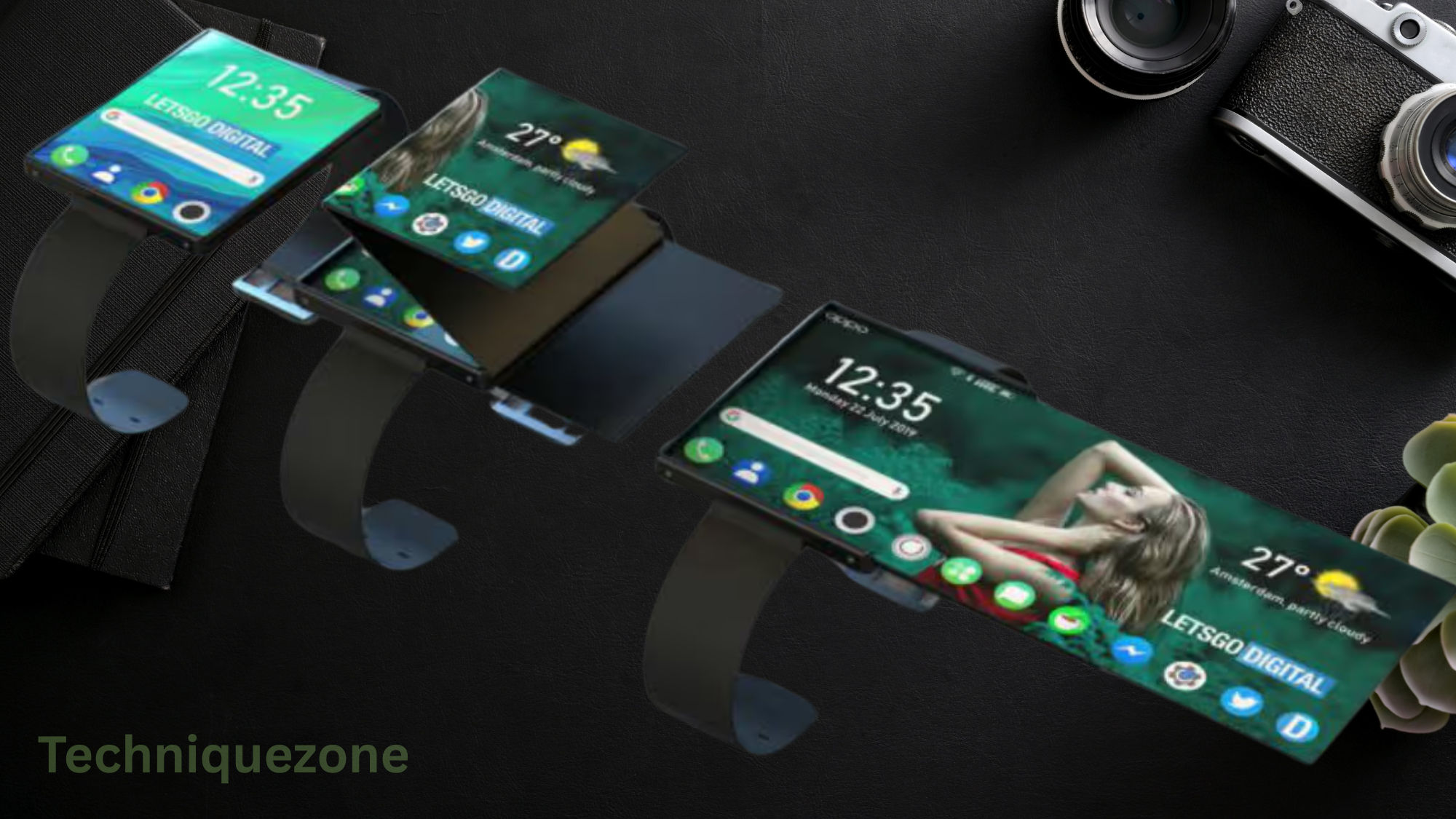 Foldable and Rollable screen best display