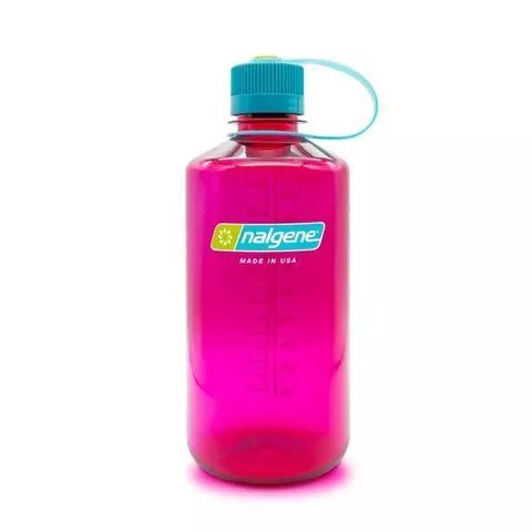 Botella reutilizable 1L fucsia boca estrecha Sustain