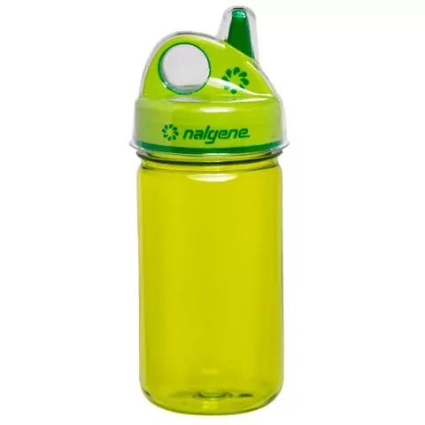 Nalgene Grip'n Gulp dinosaurios 375 ml – Botella cantimplora para