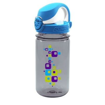 Botella para niños 350 ml gris y azul OTF Kids