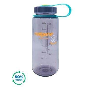 Botella reutilizable 500 ml berenjena boca ancha Nalgene Sustain 