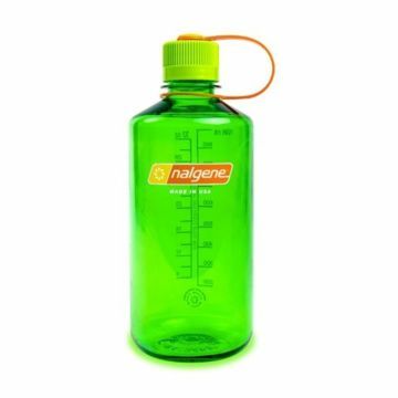 Botella reutilizable 1 litro verde boca estrecha Sustain 