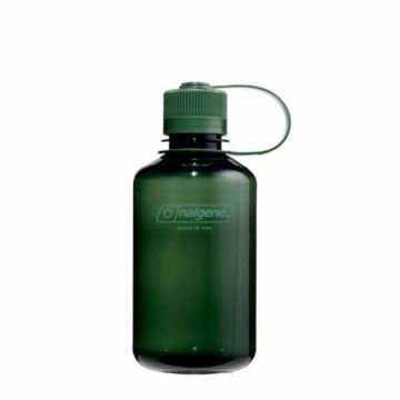 Botella reutilizable 500ml verde oscuro boca estrecha Sustain