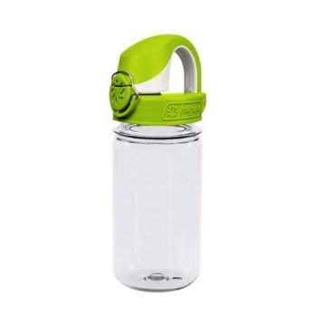 Botella para niños 350ml transparente-verde OTF Kids