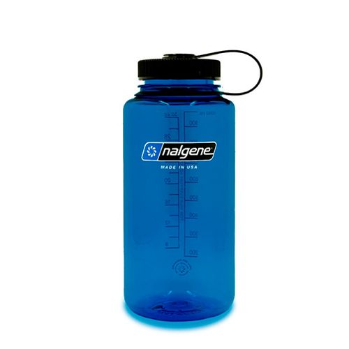 Botella reutilizable 1 litro azul boca ancha Sustain