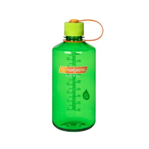 Botella de tritán 1 litro verde boca estrecha Nalgene