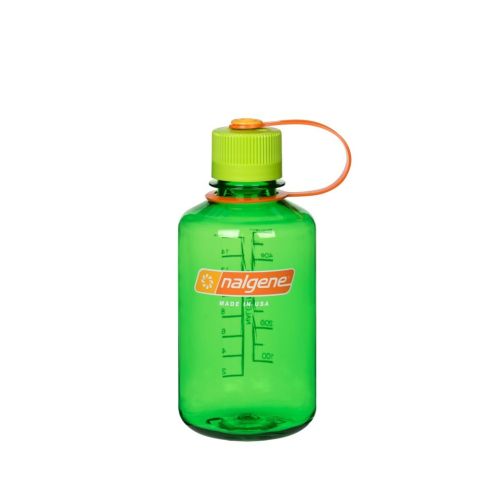 Botella de tritán 500 ml verde boca estrecha Nalgene