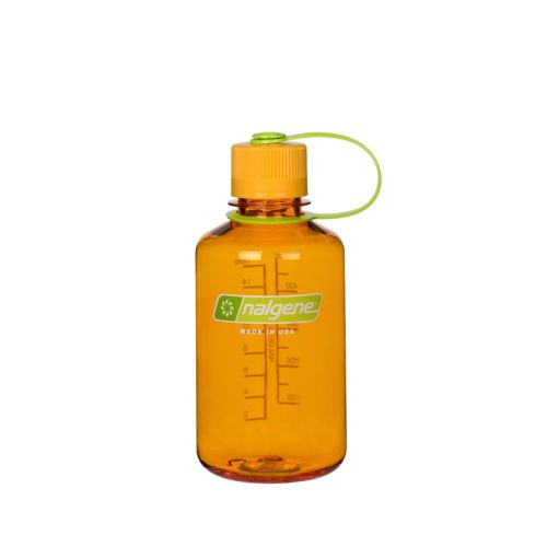 Botella reutilizable 500ml mandarina boca estrecha Tritán