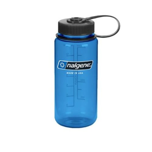 Botella reutilizable 500 ml azul boca ancha Nalgene