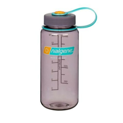 Botella reutilizable 500 ml berenjena boca ancha Nalgene