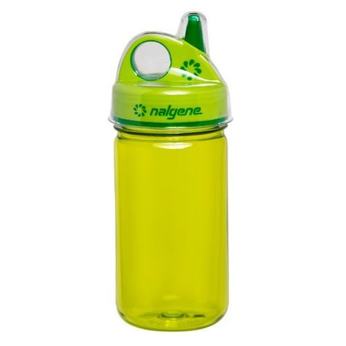 Botella para niños 375 ml verde Grip’N Gulp
