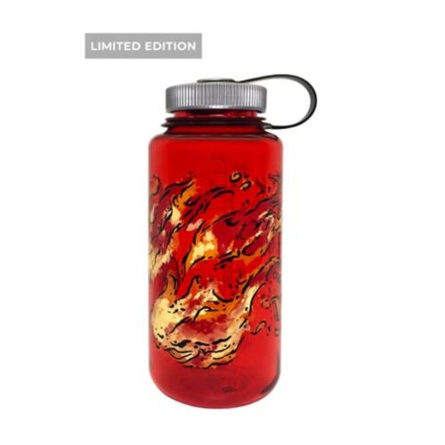 Botella reutilizable 1 L Nalgene Elements Fuego rojo