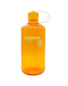 Botella reutilizable 1 litro naranja boca estrecha Sustain 