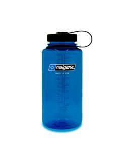 Botella reutilizable 1 litro azul boca ancha Sustain