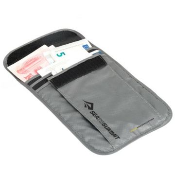 Neck Pouch RFID L gris 