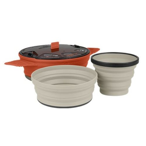 Sea to Summit X-Set 21: olla X-Pot, bol X-Bowl y taza X-Mug