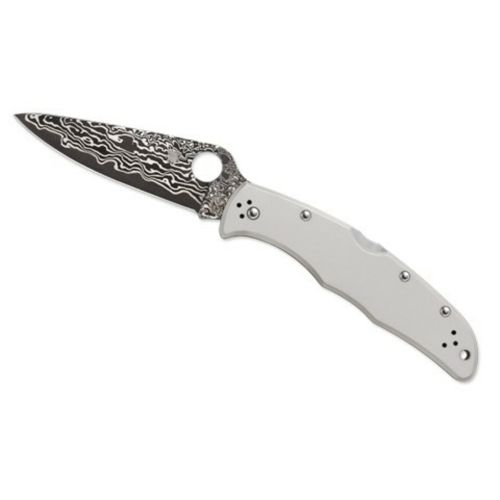 Navaja Spyderco Endura 4 Titanio Damasco