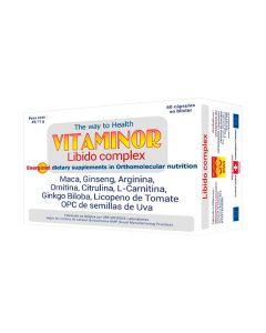 Libido Complex 60 cápsulas - Vitaminor