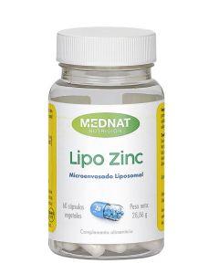 Lipo Zinc 60 cápsulas - Mednat