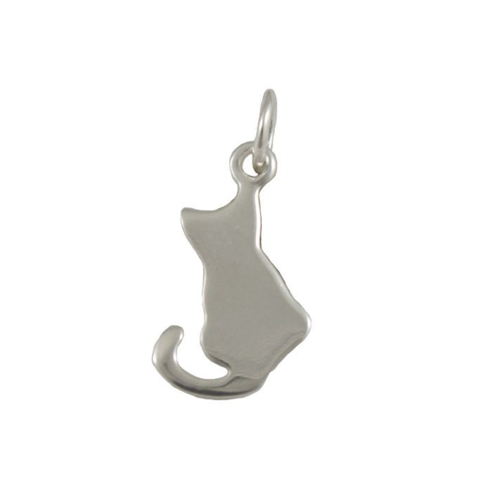 Comprar colgante gato de plata 925 - La Fermina