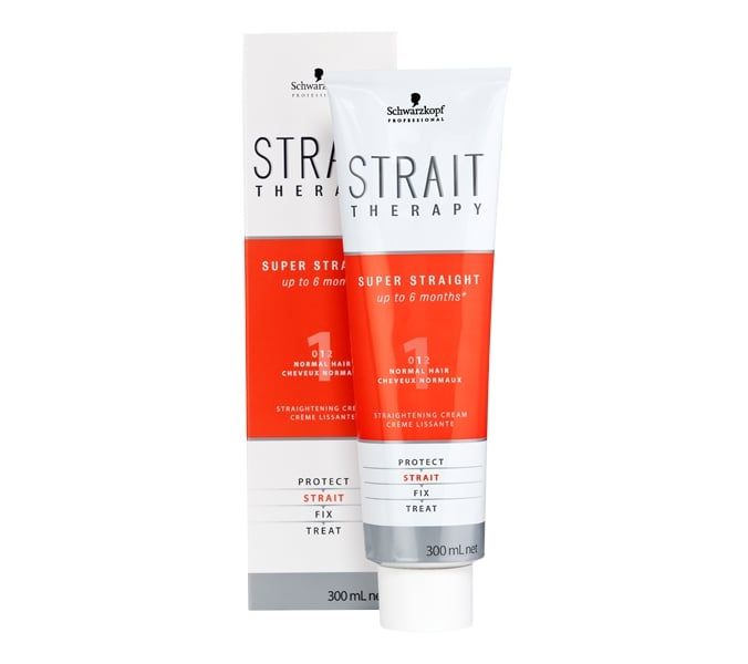 Schwarzkopf Strait Therapy 1 Crema Alisadora Para Pelo Normal. 300 ml.