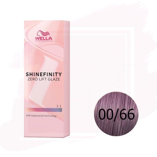 Wella Shinefinity tinte 00/66 - Violet Booster