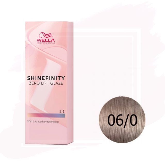 Wella Shinefinity Zero Lift Glaze Tinte 06/0 - Natural Brandy