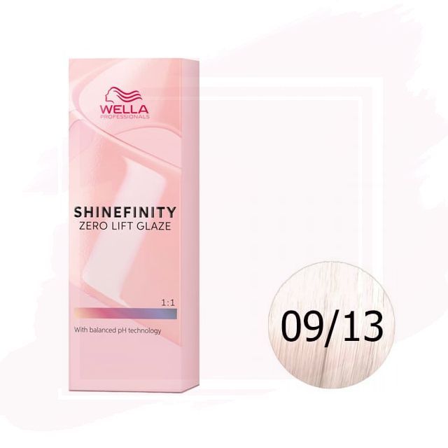 Wella Shinefinity Zero Lift Glaze Tinte 09/13 - Toffee Milk