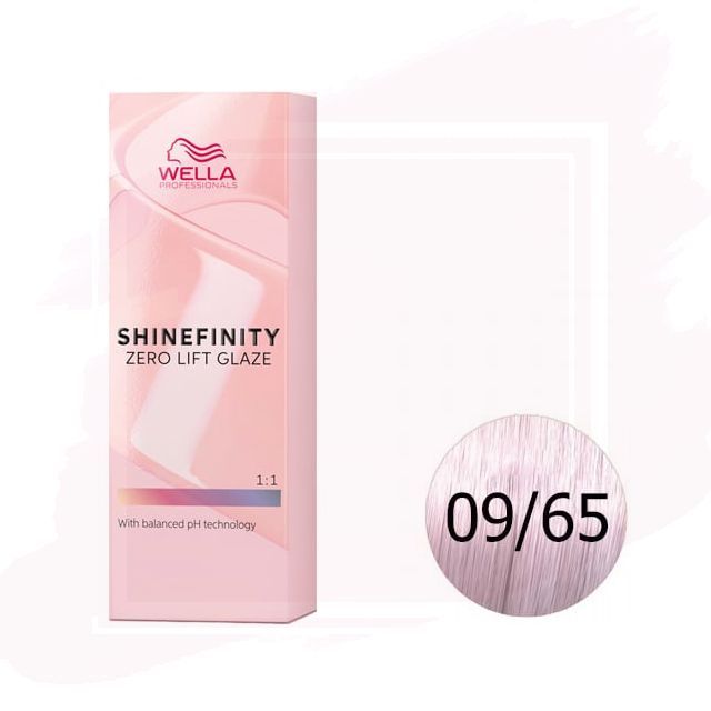 Wella Shinefinity Zero Lift Glaze Tinte 09/65 - Pink Shimmer