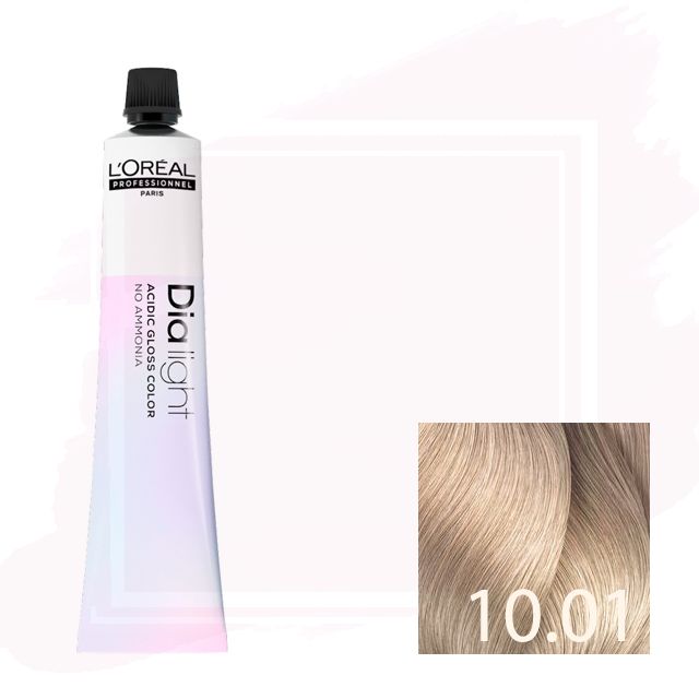 L'Oréal Dialight Tinte 10.01 - Rubio Platino Nacarado Natural 50ml