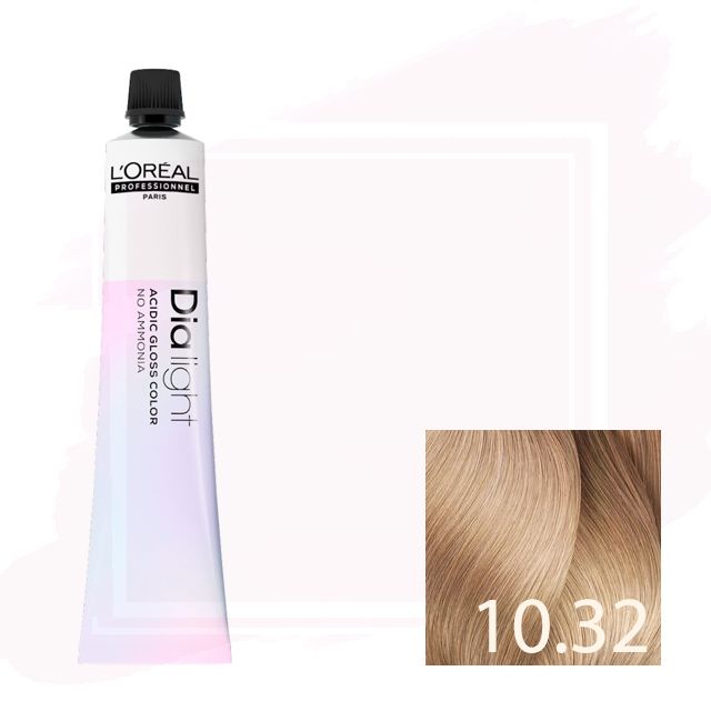 L'Oréal Dialight Tinte 10.32 - Milkshake Dorado Perla 50ml