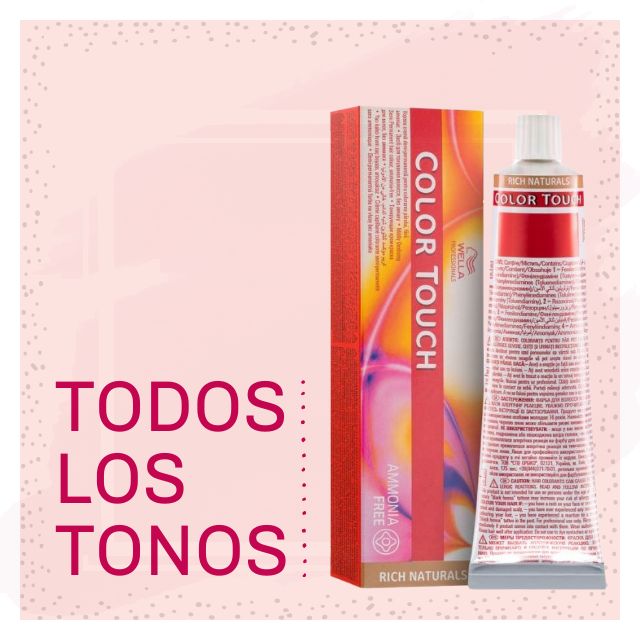 Todos los Tonos Wella Color Touch Tinte Semi-Permanente 60ml