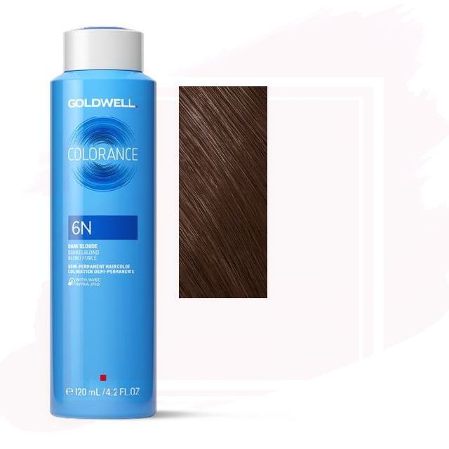 Goldwell Colorance Depósito Tinte 6N - Rubio Oscuro