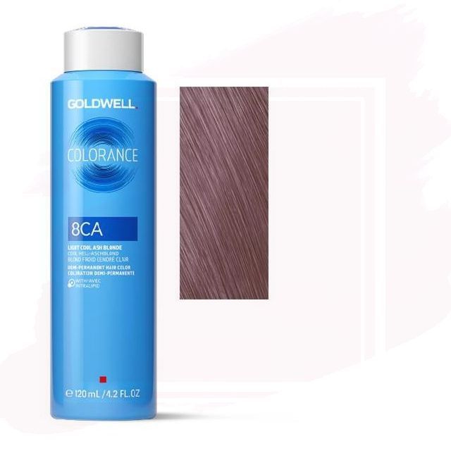 Goldwell Colorance Depósito Tinte 8CA - Rubio Ceniza Frío Claro