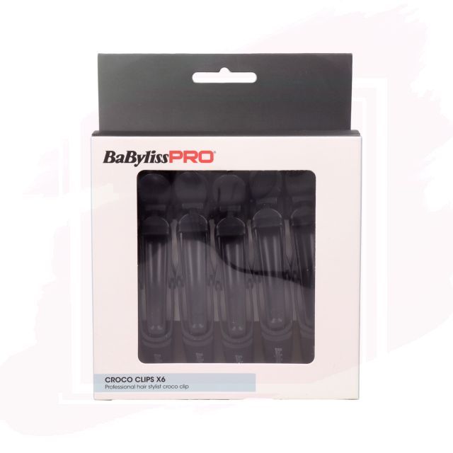 Babylis Pro Crocodile Clips 6u Pinzas