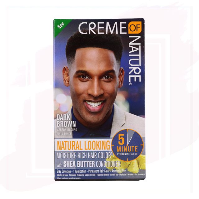 Creme Of Nature Mens Color Castaño Oscuro 2Oz (Liquid)