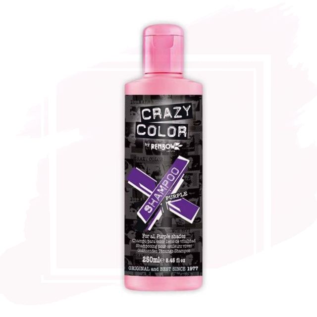 Crazy Color Champú Sin Sulfatos para Cabello Violeta 250ml