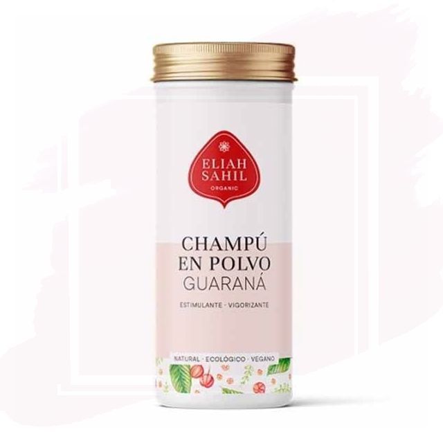 Eliah Sahil Champú Sin Sulfatos en Polvo Estimulante de Guaraná 100g