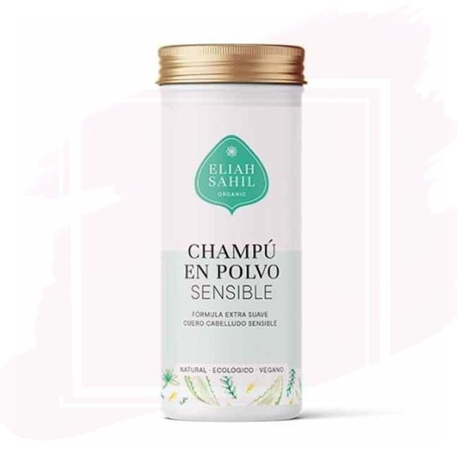 Eliah Sahil Champú Sin Sulfatos en Polvo para Cabellos Sensibles 100g