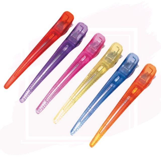 Eurostil Pinzas Pequeñas de Colores de Metal / Plástico (6 ud) 02525/99